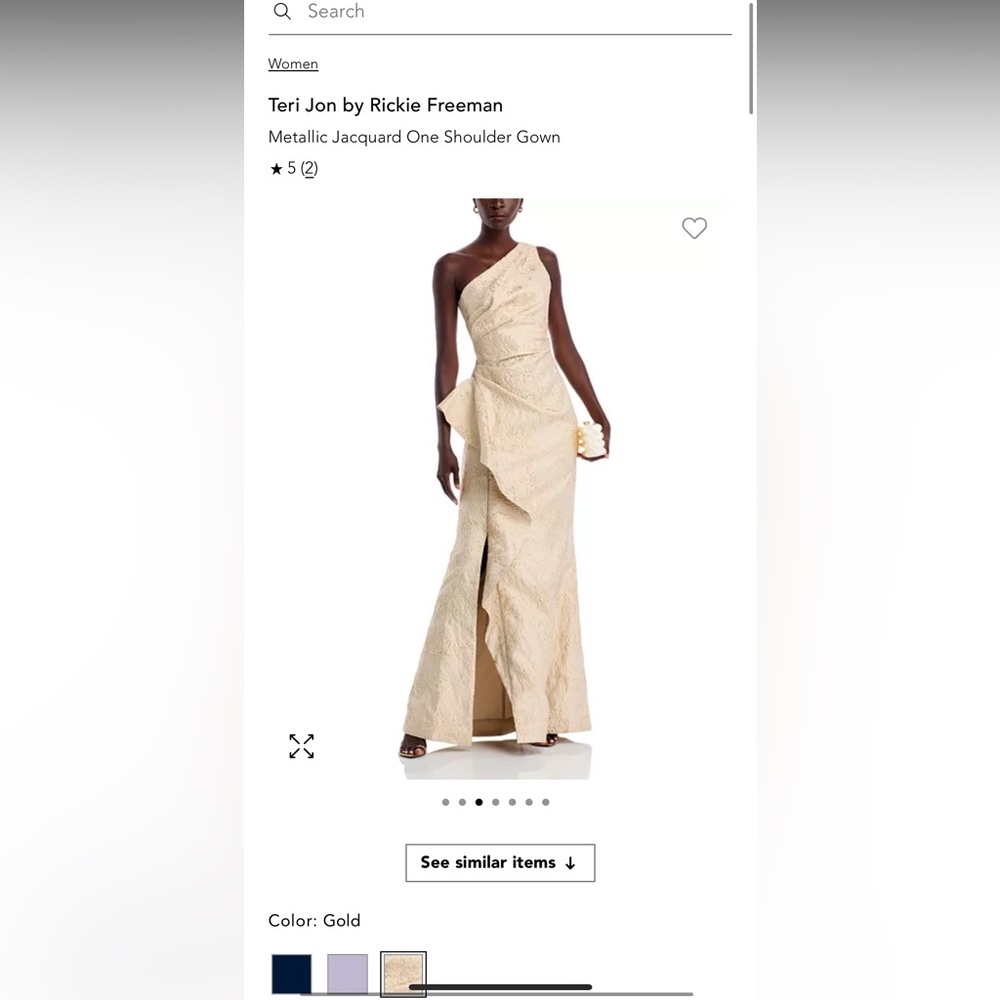Teri Jon Mother of the Bride/Groom Dress